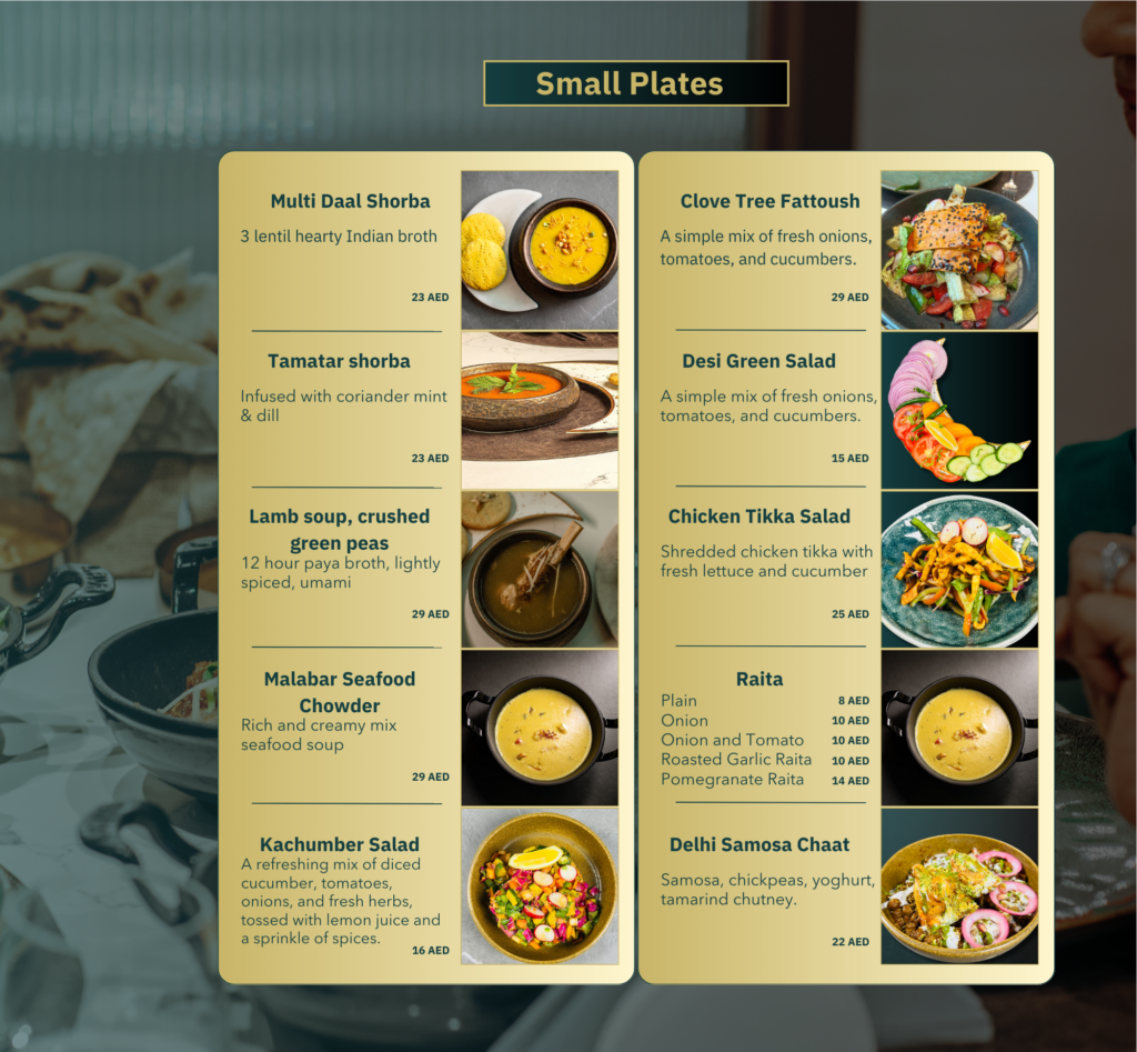 Small Plates - Clove Tree Restaurant